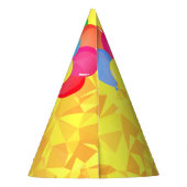 Hammyville - Cute Hamster Yellow Pareltjes Feesthoedjes (Achterkant)