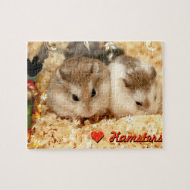 Hammyville - Cute Hamsters Legpuzzel