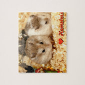 Hammyville - Cute Hamsters Legpuzzel (Verticaal)