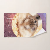 HammyVille - Cute Robo Hamster - Aangepaste naam Bad Handdoek (Handdoek)