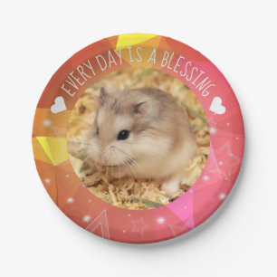 Hammyville - Cute Robo Hamster Blessing Papieren Bordje