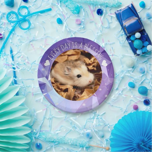 Hammyville - Cute Robo Hamster Blessing Papieren Bordje (Feest)