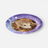 Hammyville - Cute Robo Hamster Blessing Papieren Bordje (Gekanteld)