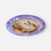 Hammyville - Cute Robo Hamster Blessing Papieren Bordje (Gekanteld)