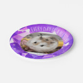 Hammyville - Cute Robo Hamster Blessing Papieren Bordje (Gekanteld)