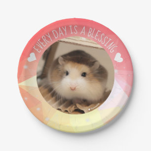 Hammyville - Cute Robo Hamster Blessing Papieren Bordje