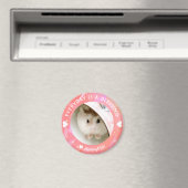 Hammyville - Cute Robo Hamster Magneet (Insitu (Vaatwasser))