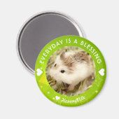 Hammyville - Cute Robo Hamster Magneet (Voorkant / Achterkant)