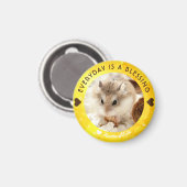 Hammyville - Cute Robo Hamster Magneet (Voorkant / Achterkant)