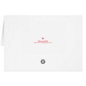 HammyVille - Cute Robo Hamster Valentijn (Achterkant Horizontaal)