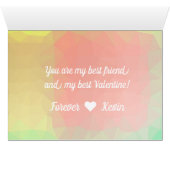 HammyVille - Cute Robo Hamster Valentijn (Binenzijde Horizontaal (Onderkant))