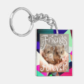 Hammyville - Hamster Best Friends Forever Sleutelhanger (Voorkant Links)