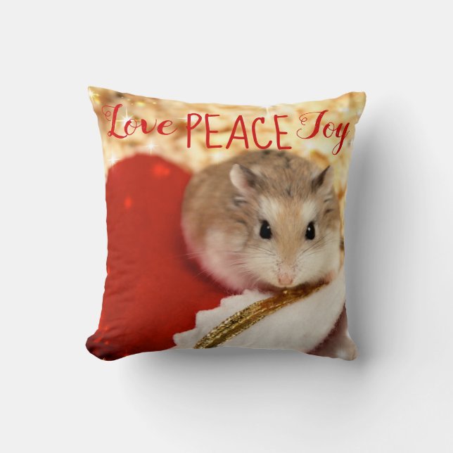 Hammyville - Hamster Holiday Kussen (Voorkant)