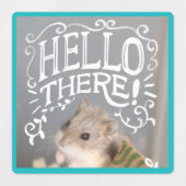 Hammyville - Hamsters Hallo, BFF, Dank je Labels (Design 1)