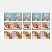 Hammyville - Hamsters Hallo, BFF, Dank je Labels (Vel)