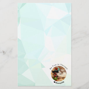 Hammyville - Kute Hamster met Motivatie Citaat Briefpapier