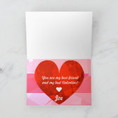 HammyVille - Leuke Robo Hamster Valentijn Feestdagen Kaart (Binnen)