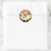 Hammyville - Schattigee Hamster Goed Werk Ronde Sticker (Tas)