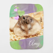 Hammyville - Schattigee Hamster Hart Groen Paarse
