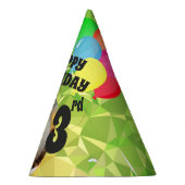 Hammyville - Schattigee Hamster Lime Groene Parelt Feesthoedjes (Rechts)