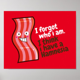 Hamnesia T-Shirt Poster
