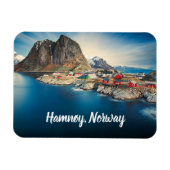Hamnøy Noorwegen gestilized Magnet Magneet (Horizontaal)