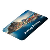 Hamnøy Noorwegen gestilized Magnet Magneet (Linkerzijde)