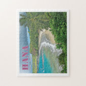 Hamoa Beach, Hana Maui briefkaart printpuzzel Legpuzzel (Verticaal)