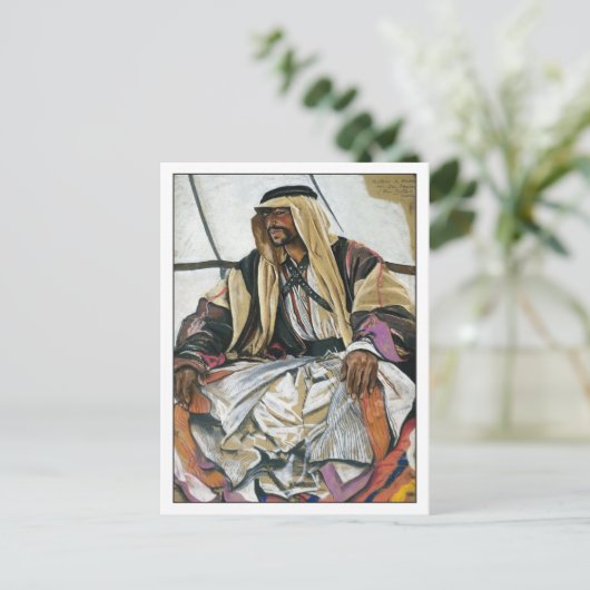 Hamoud Hassan van Eric Kennington Briefkaart (Staand voorkant)