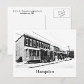 Hampden Briefkaart (Voorkant / Achterkant)