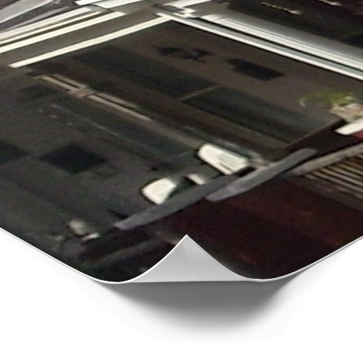 Hampden Rowhouse - groot Poster (Hoek)