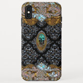 Hampershire Elegant Unique Monogram Case-Mate iPhone Case (Achterkant)
