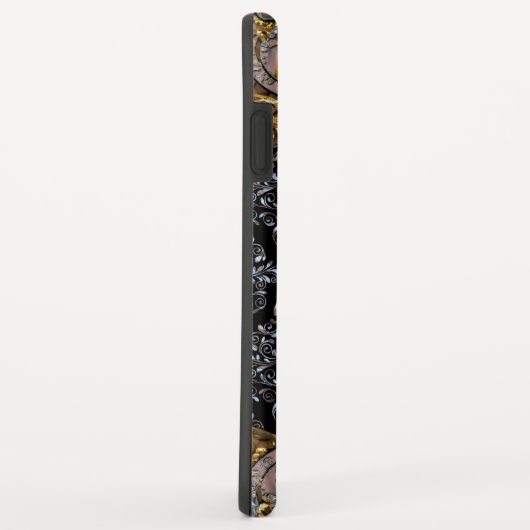 Hampershire Elegant Unique Monogram Case-Mate iPhone Case (Achterkant/rechts)