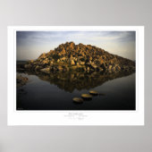 Hampi sunrise Print (Voorkant)