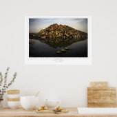 Hampi sunrise Print (Keuken)