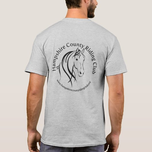 Hampshire County Riding Club Large Logo Back T-shirt (Achterkant)