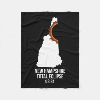 Hampshire Eclipse Idee Mannen#39; s New Hampshire  Fleece Deken