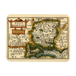 Hampshire, Southampton County, Engeland Historisch Magneet