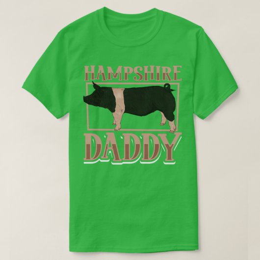 Hampshire Varken Daddy T-shirt (Design voorkant)