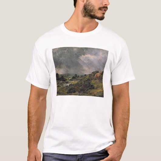 Hampstead Heath, Branch Hill Pond, 1828 T-shirt (Voorkant)