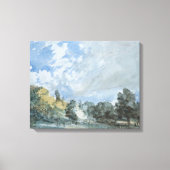 Hampstead Heath (door John Constable) Canvas Afdruk (Voorkant)