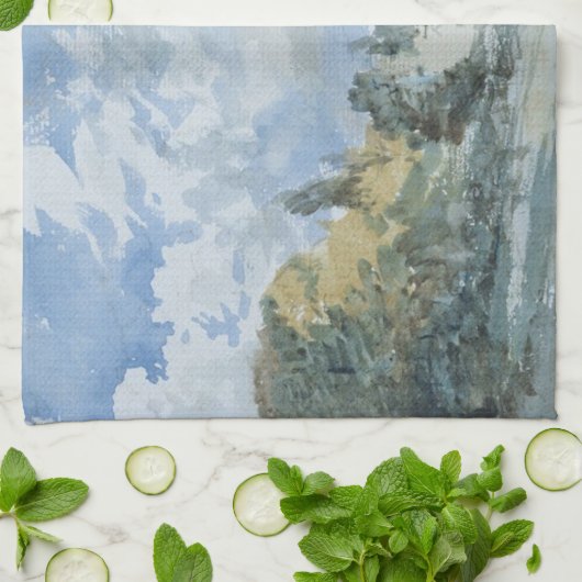 Hampstead Heath (Londen, Engeland) Theedoek (Gevouwen)