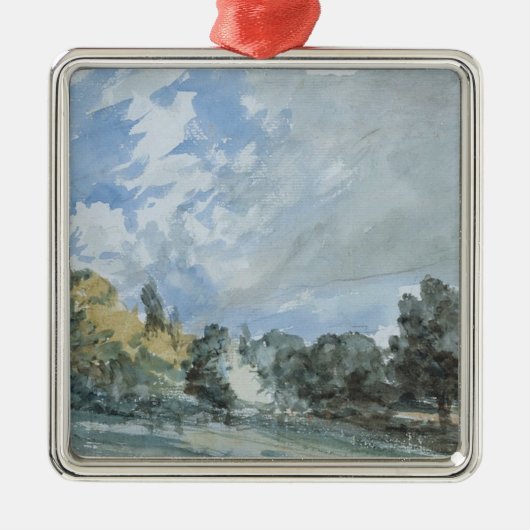 Hampstead Heath (Londen Park) Metalen Ornament (Voorkant)