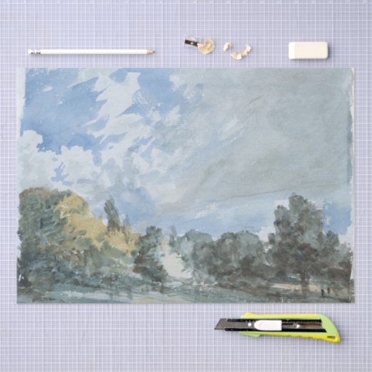 Hampstead Heath (Londen Park) Tissuepapier (Craft)