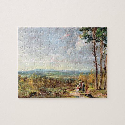 Hampstead Heath Towards Harrow, 1821 (oil) Legpuzzel (Horizontaal)