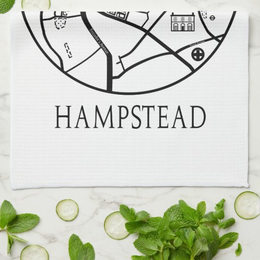 Hampstead Tea Towel Theedoek (Gevouwen)