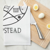 Hampstead Tea Towel Theedoek (Quarter Fold)