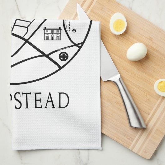 Hampstead Tea Towel Theedoek (Quarter Fold)