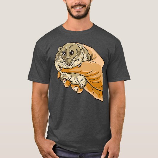 Hampter Funny Hamster Dank Meme Premium T-shirt (Voorkant)