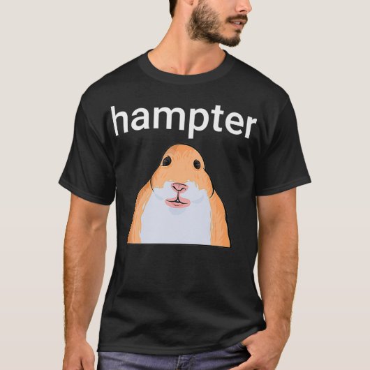 Hampter Funny Hamster Dank Meme Premium T-shirt (Voorkant)